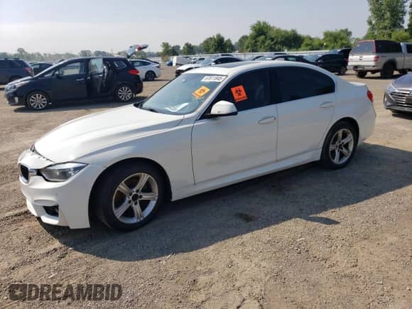 2017 BMW 3 Series 330i xDrive with VIN WBA8D9C34HA012172, listed as a Copart auction lot 67611845 with 97,035 mi miles and Salvage title. Bid and sale history available at DreamBid. Image 1.