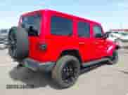 2021 Jeep Wrangler Unlimited Sahara with VIN 1C4JJXP60MW868345, listed as a IAAI auction lot 42651650 with 34,442 mi miles and . Bid and sale history available at DreamBid. Image 4.