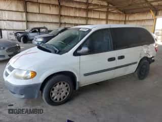 2005 Dodge Caravan Cargo with VIN 1D4GP21E05B359640, listed as a Copart auction lot 75263494 with 106,537 mi miles and Salvage title. Bid and sale history available at DreamBid. Image 1.