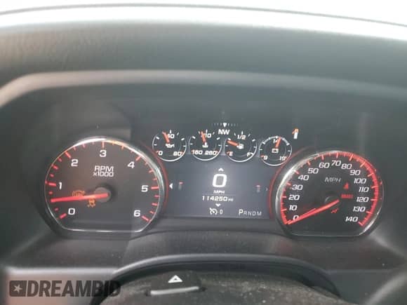 2016 GMC Sierra 1500 Denali z VIN 3GTU2PEJ5GG128827, wystawiony jako Copart lot #57999845 z przebiegiem 114 250 mil mil oraz Szkoda całkowita • Salvage title. Historia ofert i sprzedaży dostępna na DreamBid. Obrazek 9.