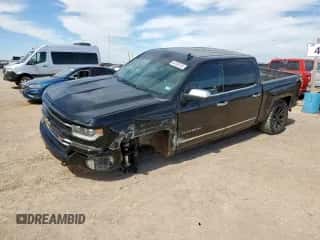 2016 Chevrolet Silverado 1500 LTZ z VIN 3GCUKSEC3GG352618, wystawiony jako Copart lot #84356155 z przebiegiem 108 653 mil mil oraz Szkoda całkowita • Salvage title. Historia ofert i sprzedaży dostępna na DreamBid. Obrazek 1.
