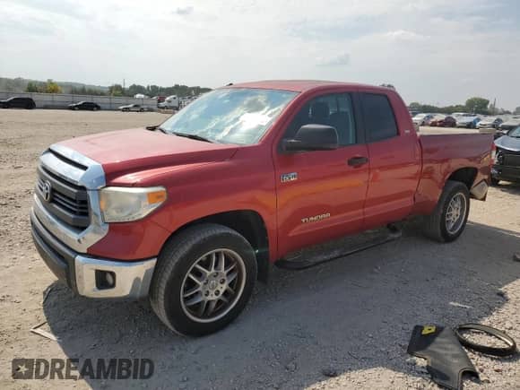 2014 Toyota Tundra SR z VIN 5TFRY5F11EX153966, wystawiony jako Copart lot #81116715 z przebiegiem 179 238 mil mil oraz Szkoda całkowita • Salvage title. Historia ofert i sprzedaży dostępna na DreamBid. Obrazek 1.