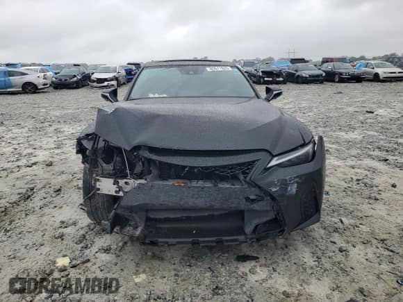 2021 Lexus IS 350 F Sport with VIN JTHGZ1B27M5039524, listed as a Copart auction lot 85511625 with 37,678 mi miles and Salvage title. Bid and sale history available at DreamBid. Image 5.