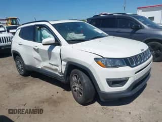 2018 Jeep Compass Latitude with VIN 3C4NJCBB4JT469471, listed as a IAAI auction lot 41976330 with 67,183 mi miles and . Bid and sale history available at DreamBid. Image 1.
