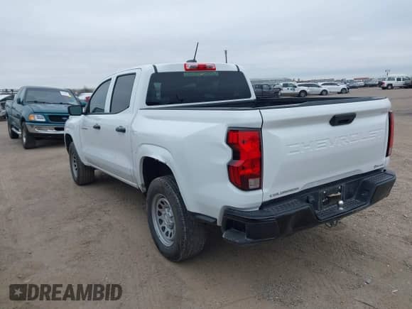 2024 Chevrolet Colorado 2WD Work Truck with VIN 1GCGSBEC7R1207645, listed as a IAAI auction lot 41640725 with 10,119 mi miles and . Bid and sale history available at DreamBid. Image 3.