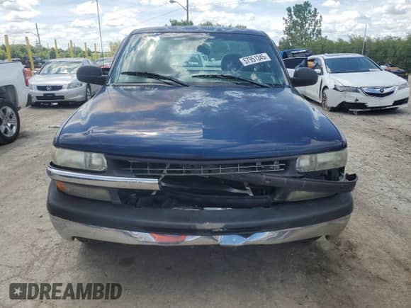 2000 Chevrolet Silverado 1500 with VIN 1GCEC14W6YE315921, listed as a Copart auction lot 57951345 with Not provided miles and Clean title. Bid and sale history available at DreamBid. Image 5.