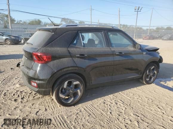 2023 Hyundai Venue SEL with VIN KMHRC8A37PU269522, listed as a Copart auction lot 76912024 with 4,718 mi miles and Salvage title. Bid and sale history available at DreamBid. Image 3.