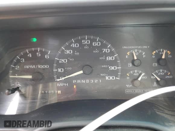 1997 Chevrolet Silverado 1500 with VIN 1GCEC14R5VZ187489, listed as a Copart auction lot 87211824 with 211,353 mi miles and Clean title. Bid and sale history available at DreamBid. Image 9.