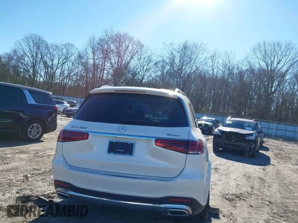 2023 Mercedes-Benz GLS 450 with VIN 4JGFF5KE7PA919217, listed as a IAAI auction lot 41385884 with 14,283 mi miles and . Bid and sale history available at DreamBid. Image 16.