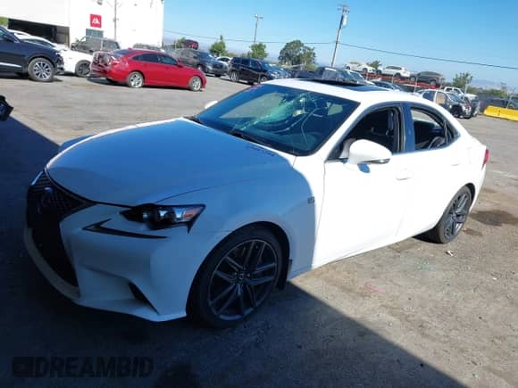 2015 Lexus IS 350 with VIN JTHBE1D22F5019297, listed as a IAAI auction lot 42997254 with 86,818 mi miles and . Bid and sale history available at DreamBid. Image 2.