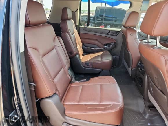 2016 Chevrolet Suburban LTZ with VIN 1GNSCJKCXGR254650, listed as a Copart auction lot 81579105 with 125,827 mi miles and Salvage title. Bid and sale history available at DreamBid. Image 11.