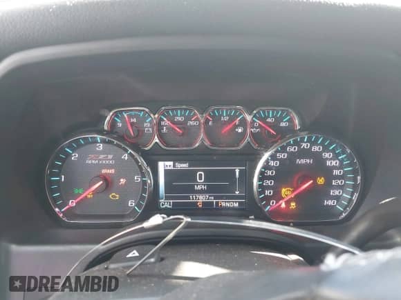 2015 Chevrolet Silverado 1500 LTZ with VIN 1GCVKSEC0FZ196251, listed as a IAAI auction lot 43440754 with 117,807 mi miles and . Bid and sale history available at DreamBid. Image 7.