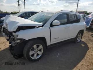 2014 Jeep Compass Latitude z VIN 1C4NJDEB9ED665158, wystawiony jako Copart lot #80446225 z przebiegiem 164 437 mil mil oraz Czysty tytuł • Clean title. Historia ofert i sprzedaży dostępna na DreamBid. Obrazek 1.