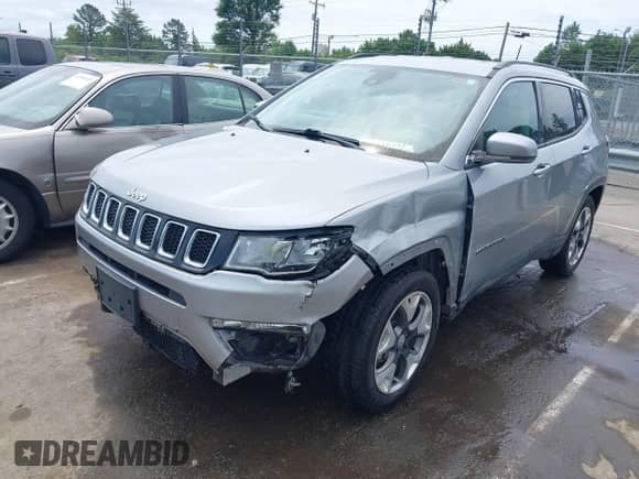 2021 Jeep Compass Limited with VIN 3C4NJCCB0MT573569, listed as a IAAI auction lot 42301154 with 106,812 mi miles and . Bid and sale history available at DreamBid. Image 20.