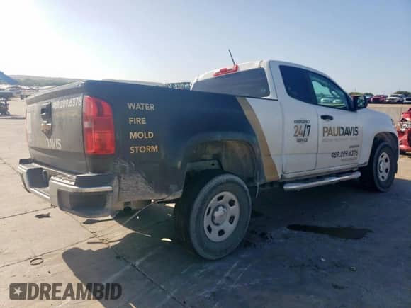 2017 Chevrolet Colorado 2WD WT с VIN 1GCHSBEA7H1320237, выставлен на аукционе Copart как лот 62994855 с пробегом 111 302 миль миль и Списание • Salvage title. История ставок и продаж доступна на DreamBid. Изображение 3.