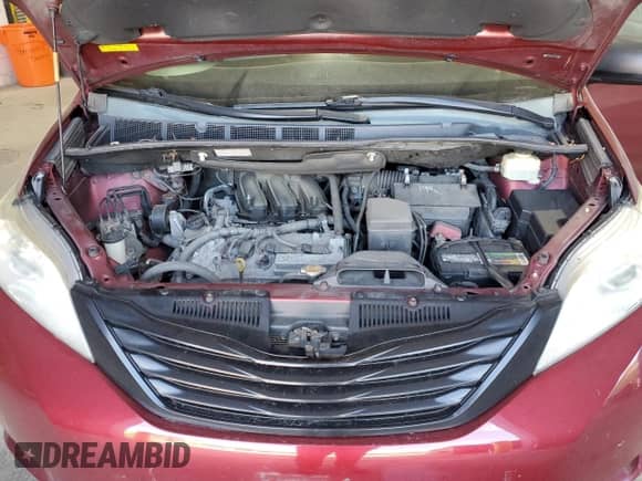 2015 Toyota Sienna L with VIN 5TDZK3DC5FS535600, listed as a Copart auction lot 70036765 with 218,249 mi miles and Salvage title. Bid and sale history available at DreamBid. Image 12.