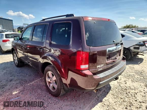 2009 Honda Pilot EX with VIN 5FNYF48469B032871, listed as a Copart auction lot 80222025 with 179,477 mi miles and Salvage title. Bid and sale history available at DreamBid. Image 2.