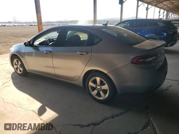 2016 Dodge Dart SXT with VIN 1C3CDFBB8GD606074, listed as a Copart auction lot 84057875 with 127,547 mi miles and Clean title. Bid and sale history available at DreamBid. Image 2.