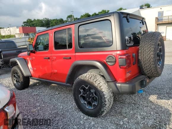 2022 Jeep Wrangler Unlimited Rubicon с VIN 1C4JJXR63NW110353, выставлен на аукционе Copart как лот 64191635 с пробегом 35 528 миль миль и Списание • Salvage title. История ставок и продаж доступна на DreamBid. Изображение 2.