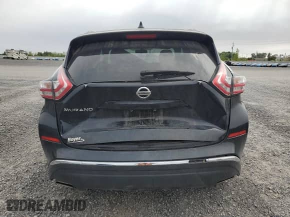 2017 Nissan Murano SL with VIN 5N1AZ2MG5HN109576, listed as a Copart auction lot 67109865 with 125,182 mi miles and Salvage title. Bid and sale history available at DreamBid. Image 6.