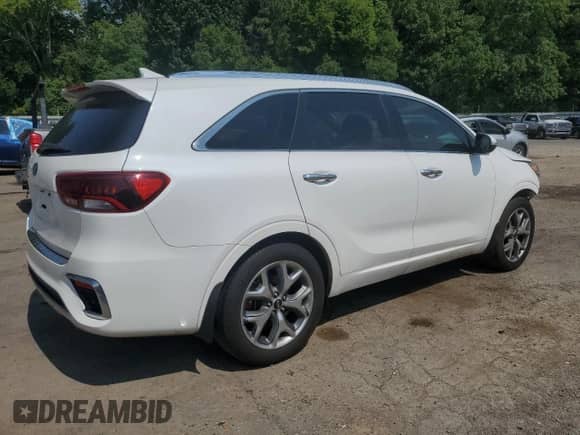 2019 Kia Sorento SX with VIN 5XYPK4A59KG495046, listed as a Copart auction lot 68524495 with 181,597 mi miles and Salvage title. Bid and sale history available at DreamBid. Image 3.