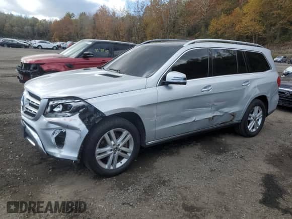 2018 Mercedes-Benz GLS 450 с VIN 4JGDF6EE6JB068165, выставлен на аукционе Copart как лот 89657435 с пробегом 109 262 миль миль и Списание • Salvage title. История ставок и продаж доступна на DreamBid. Изображение 1.