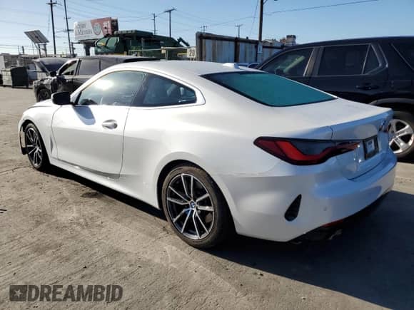 2025 BMW 4 Series 430i с VIN WBA43DA03SCS78789, выставлен на аукционе Copart как лот 64136815 с пробегом 22 503 миль миль и Чистый • Clean title. История ставок и продаж доступна на DreamBid. Изображение 2.