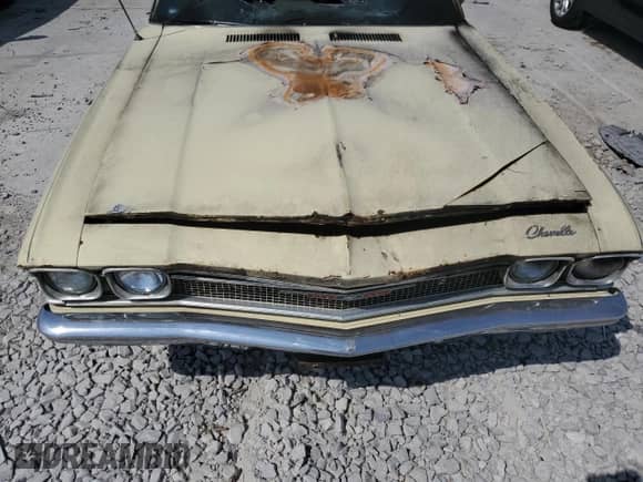 1968 Chevrolet Malibu с VIN 136378B205994, выставлен на аукционе Copart как лот 63202004 с пробегом Не указан миль и На запчасти • Non repairable. История ставок и продаж доступна на DreamBid. Изображение 11.
