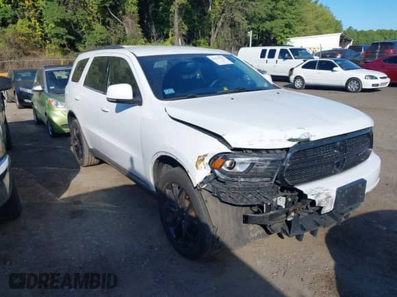 2014 Dodge Durango Limited z VIN 1C4RDJDG0EC443683, wystawiony jako IAAI lot #43113710 z przebiegiem 161 320 mil mil oraz . Historia ofert i sprzedaży dostępna na DreamBid. Obrazek 1.