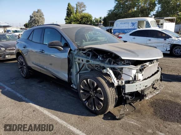2024 Chevrolet Blazer EV eAWD RS with VIN 3GNKDCRJ7RS211509, listed as a Copart auction lot 69616794 with 6,576 mi miles and Salvage title. Bid and sale history available at DreamBid. Image 4.