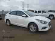 2022 Hyundai Accent SEL с VIN 3KPC24A61NE173722, выставлен на аукционе Copart как лот 58448715 с пробегом 21 854 миль миль и Списание • Salvage title. История ставок и продаж доступна на DreamBid. Изображение 4.