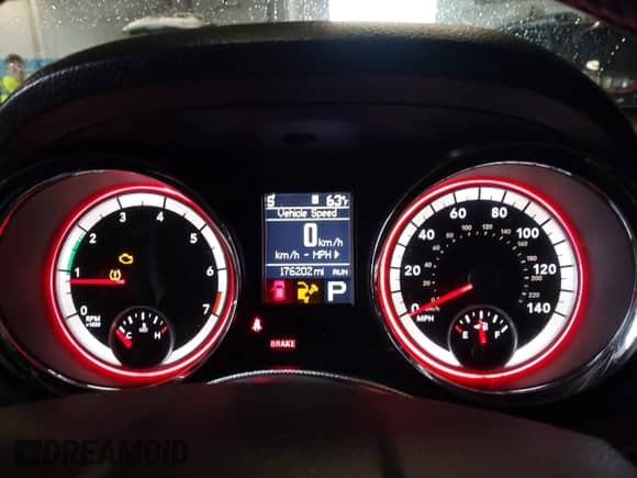 2013 Dodge Durango Crew with VIN 1C4RDJDG2DC670338, listed as a IAAI auction lot 42434949 with 176,202 mi miles and . Bid and sale history available at DreamBid. Image 7.