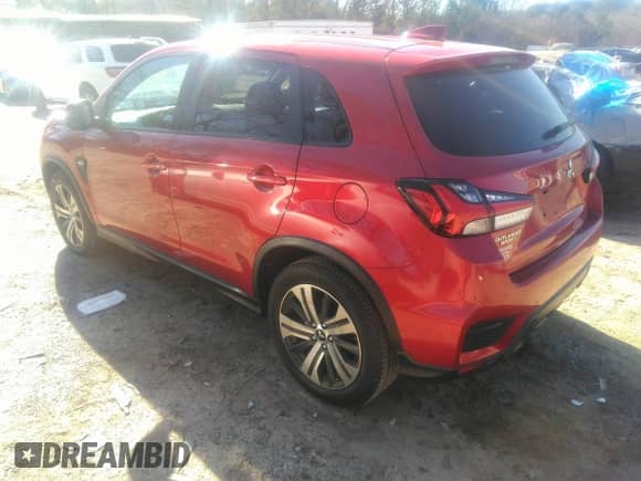 2021 Mitsubishi Outlander ES with VIN JA4APUAU1MU021795, listed as a IAAI auction lot 41149398 with 114,792 mi miles and . Bid and sale history available at DreamBid. Image 3.