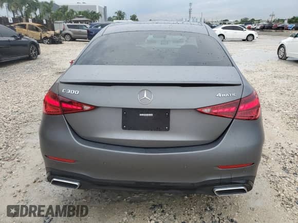 2022 Mercedes-Benz C 300 с VIN W1KAF4HB1NR058384, выставлен на аукционе Copart как лот 80257405 с пробегом 32 059 миль миль и На запчасти • Non repairable. История ставок и продаж доступна на DreamBid. Изображение 6.