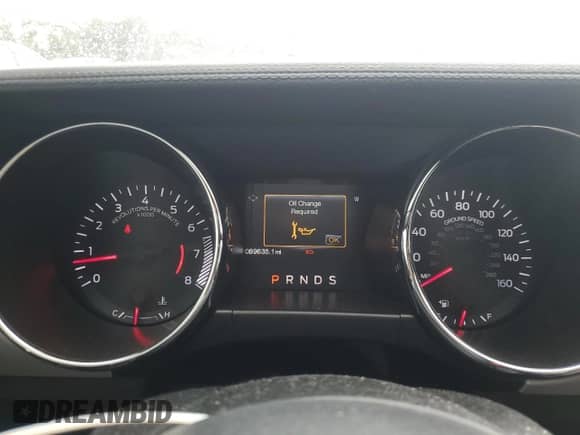 2015 Ford Mustang EcoBoost Premium with VIN 1FA6P8TH2F5380448, listed as a Copart auction lot 84361055 with 89,635 mi miles and Salvage title. Bid and sale history available at DreamBid. Image 9.