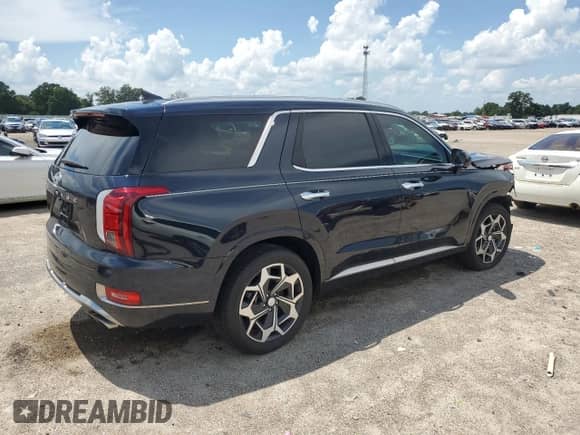 2022 Hyundai Palisade Calligraphy с VIN KM8R74HEXNU429300, выставлен на аукционе Copart как лот 66617475 с пробегом 38 551 миль миль и Списание • Salvage title. История ставок и продаж доступна на DreamBid. Изображение 3.