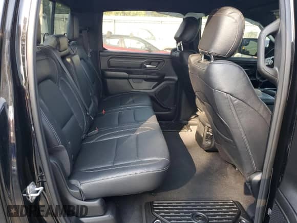 2025 Ram 1500 Warlock with VIN 1C6SRFGP4SN564672, listed as a Copart auction lot 81389065 with 12,633 mi miles and Salvage title. Bid and sale history available at DreamBid. Image 10.