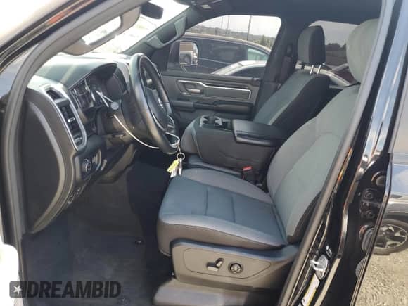 2021 Ram 1500 Lone Star with VIN 1C6RREBT0MN808009, listed as a Copart auction lot 69426475 with 17,944 mi miles and Salvage title. Bid and sale history available at DreamBid. Image 7.