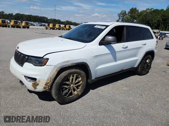 2018 Jeep Grand Cherokee Trailhawk z VIN 1C4RJFLTXJC264243, wystawiony jako Copart lot #80579065 z przebiegiem 122 183 mil mil oraz Szkoda całkowita • Salvage title. Historia ofert i sprzedaży dostępna na DreamBid. Obrazek 1.