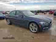 2017 BMW 3 Series 330i with VIN WBA8B9C58HK676220, listed as a Copart auction lot 60061405 with 55,577 mi miles and Salvage title. Bid and sale history available at DreamBid. Image 4.