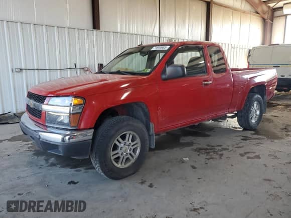 2010 Chevrolet Colorado 1LT with VIN 1GCKTCDE1A8146255, listed as a Copart auction lot 71644685 with 103,360 mi miles and Salvage title. Bid and sale history available at DreamBid. Image 1.