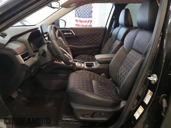 2022 Mitsubishi Outlander SEL with VIN JA4J4VA81NZ078598, listed as a Copart auction lot 71711045 with 53,739 mi miles and Salvage title. Bid and sale history available at DreamBid. Image 7.