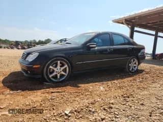 2007 Mercedes-Benz C 230 Sport with VIN WDBRF52H37A943458, listed as a Copart auction lot 80743865 with Not provided miles and Salvage title. Bid and sale history available at DreamBid. Image 1.