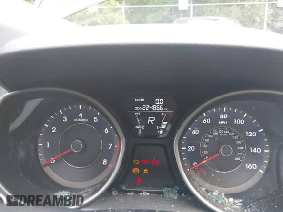 2013 Hyundai Elantra Limited с VIN 5NPDH4AE1DH223782, выставлен на аукционе IAAI как лот 43312194 с пробегом 224 866 миль миль и . История ставок и продаж доступна на DreamBid. Изображение 7.