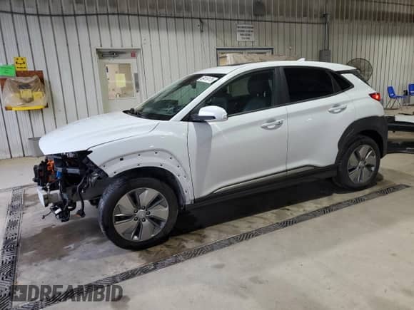2021 Hyundai Kona Ultimate with VIN KM8K53AG2MU112641, listed as a Copart auction lot 69419175 with 41,435 mi miles and Salvage title. Bid and sale history available at DreamBid. Image 1.