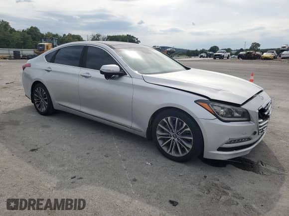 2016 Hyundai Genesis 3.8L z VIN KMHGN4JE5GU132610, wystawiony jako Copart lot #67592854 z przebiegiem 80 424 mil mil oraz Szkoda całkowita • Salvage title. Historia ofert i sprzedaży dostępna na DreamBid. Obrazek 4.