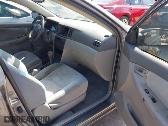 2008 Toyota Corolla CE with VIN 1NXBR32E48Z974993, listed as a IAAI auction lot 43313696 with 222,529 mi miles and . Bid and sale history available at DreamBid. Image 5.