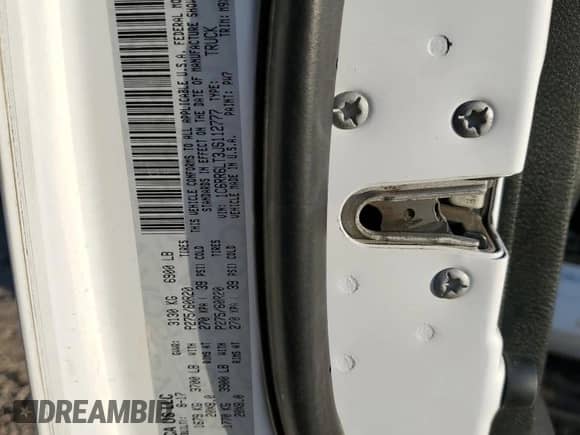 2018 Ram 1500 Big Horn z VIN 1C6RR6LT3JS112777, wystawiony jako Copart lot #52807175 z przebiegiem 108 461 mil mil oraz Szkoda całkowita • Salvage title. Historia ofert i sprzedaży dostępna na DreamBid. Obrazek 14.