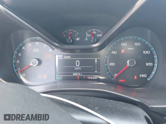 2016 Chevrolet Colorado 4WD Z71 with VIN 1GCGTDE30G1232991, listed as a IAAI auction lot 43040767 with 84,574 mi miles and . Bid and sale history available at DreamBid. Image 7.