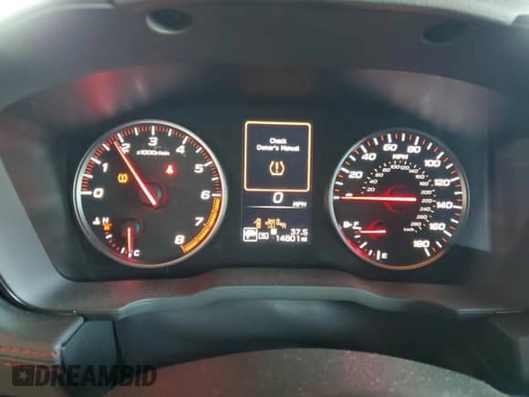 2024 Subaru WRX Limited с VIN JF1VBAN60R8806086, выставлен на аукционе Copart как лот 66504905 с пробегом 14 801 миль миль и Списание • Salvage title. История ставок и продаж доступна на DreamBid. Изображение 9.